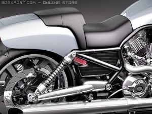 Harley Davidson V-ROD Muscle 3D Model
