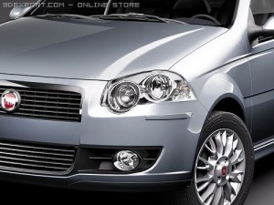 Fiat New Palio 2009 3D Модель