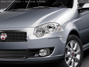 Fiat New Palio 5-door 2009 Modello 3D