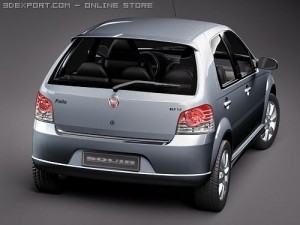 Fiat New Palio 5-door 2009 Modello 3D