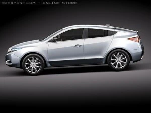Acura ZDX 2010 3D Model