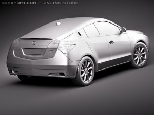 Acura ZDX 2010 3D Model
