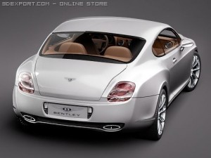 Bentley Continental Supersport 2010 3D 模型