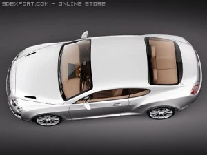 Bentley Continental Supersport 2010 3D Model