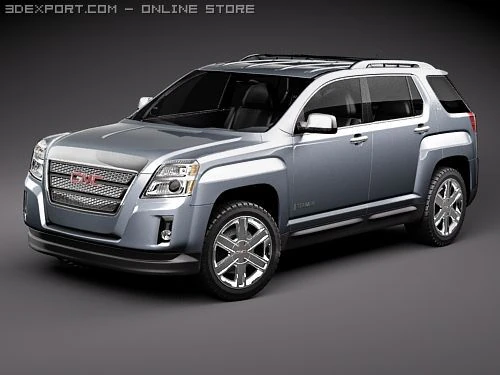 Gmc Terrain 2010 3D Model .c4d .max .obj .3ds .fbx .stl .blend 