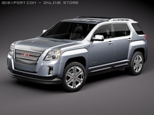 Gmc Terrain 2010 3D Model