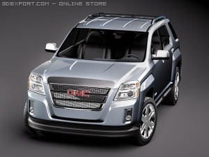 Gmc Terrain 2010 3D मॉडल