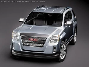 Gmc Terrain 2010 3D Model