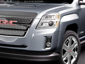 Gmc Terrain 2010 3D Model