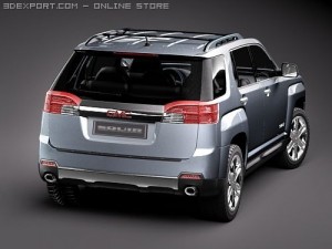 Gmc Terrain 2010 3D मॉडल