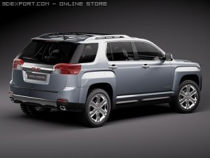 Gmc Terrain 2010 3D मॉडल