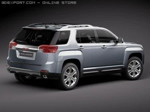 Gmc Terrain 2010 3D Model