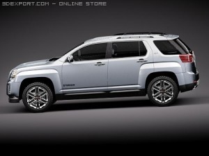 Gmc Terrain 2010 3D मॉडल