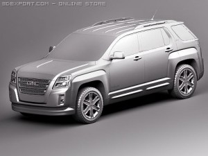 Gmc Terrain 2010 3D मॉडल