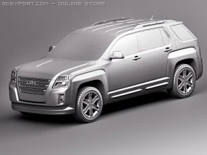 Gmc Terrain 2010 3D Model