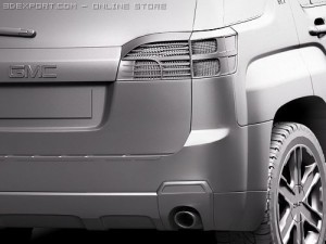 Gmc Terrain 2010 3D मॉडल