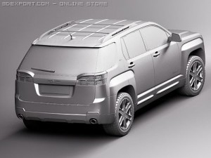 Gmc Terrain 2010 3D मॉडल