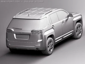 Gmc Terrain 2010 3D Model