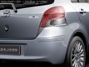 Toyota Yaris 2009 Modelo 3D