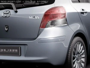 Toyota Yaris 2009 3D Model