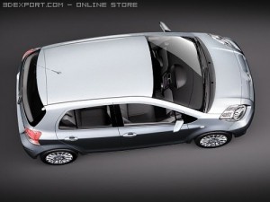 Toyota Yaris 2009 Modelo 3D