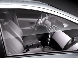 Toyota Yaris 2009 Modelo 3D