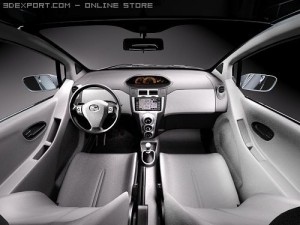 Toyota Yaris 2009 Modelo 3D