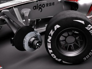 F1 Mclaren MP424 2009 Modelo 3D