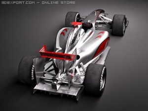 F1 Mclaren MP424 2009 Modelo 3D