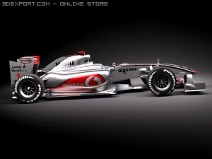 F1 Mclaren MP424 2009 Modelo 3D