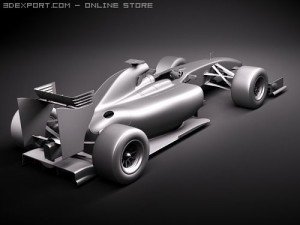 F1 Mclaren MP424 2009 Modelo 3D