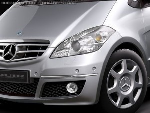Mercedes-Benz A-Class Coupe 2009 3D Model