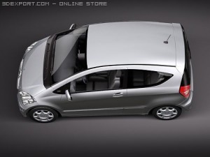 Mercedes-Benz A-Class Coupe 2009 3D Model