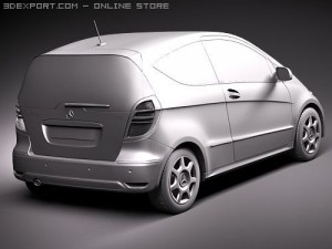 Mercedes-Benz A-Class Coupe 2009 3D Model