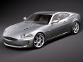 Jaguar XKR 2010 Sports Car Modello 3D