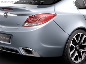 Opel insignia OPC Sedan Model 3D