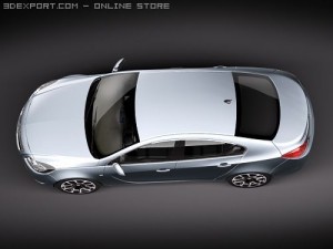 Opel insignia OPC Sedan Model 3D