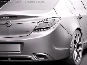Opel insignia OPC Sedan 3D Model
