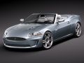 Jaguar XKR 2010 Convertible Modello 3D