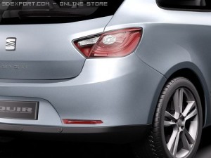 Seat Ibiza SportCoupe 2010 Model 3D