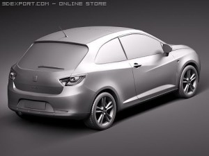Seat Ibiza SportCoupe 2010 Model 3D