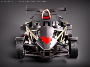 Ariel Atom 500 V8 Modello 3D