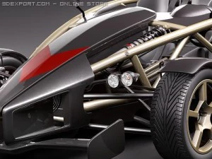 Ariel Atom 500 V8 3D Model