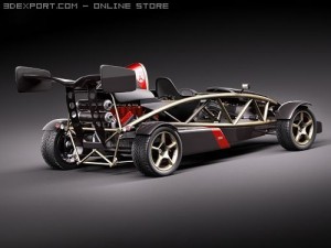 Ariel Atom 500 V8 Modello 3D