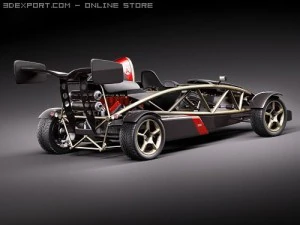 Ariel Atom 500 V8 3D Model