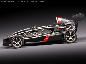 Ariel Atom 500 V8 Modello 3D