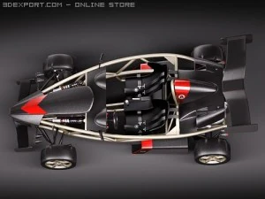 Ariel Atom 500 V8 3D Model