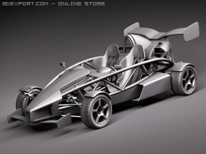 Ariel Atom 500 V8 Modello 3D