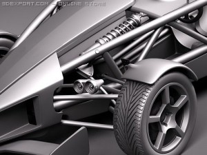 Ariel Atom 500 V8 Modello 3D