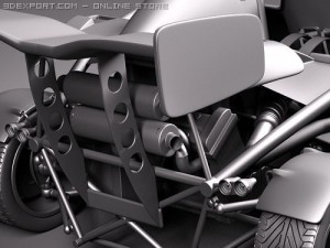Ariel Atom 500 V8 Modello 3D
